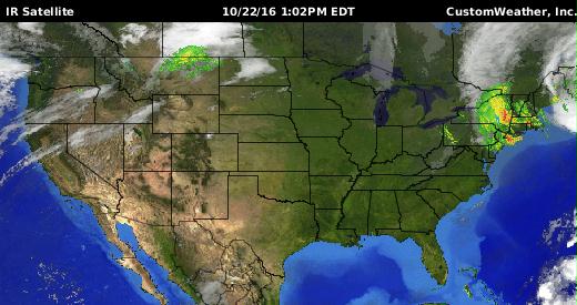 Live U.S. Radar: Stop Cursor Over U.S. To See/Click On Nearest City Page