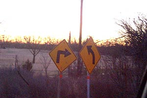 Taken at 5:52 p.m. CST, Dec. 25, 2004 in Wichita Falls, Texas. Click for larger image