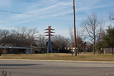 Taken Feb. 9, 2005 in North Richland Hills, Texas, looking at artwork on Bedford Euless Road. Click for larger image