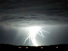 Taken at about 4 a.m. on June 5 in far north Fort Worth. Click for larger image in new window