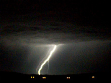 Taken at about 4 a.m. on June 5 in far north Fort Worth. Click for larger image in new window