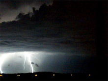Taken at about 4 a.m. on June 5 in far north Fort Worth. Click for larger image in new window